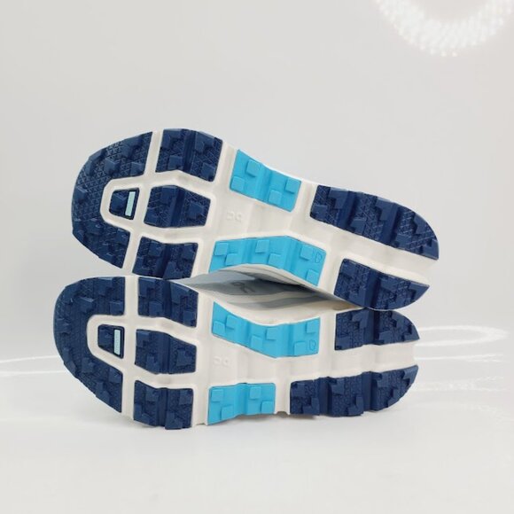 On Women's Arctic Ivory Blue Cloudvista 2 Mesh Athletic Running Shoes Size 9 - Picture 5 of 7